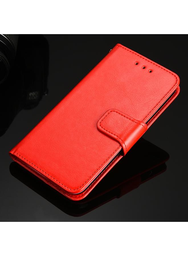 S-TOP Case For Samsung Galaxy A21s Crystal Texture Horizontal Flip Leather Case with Holder & Card Slots & Wallet - Image 1