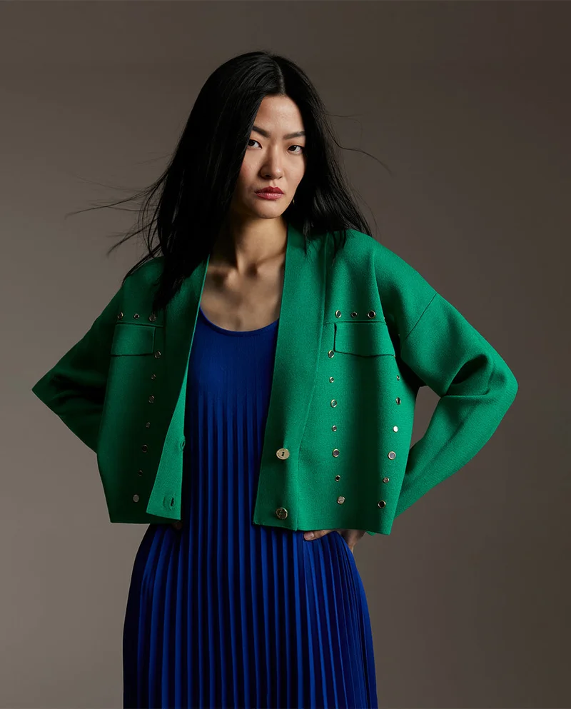 Lola Casademunt Cardigan with mirror details