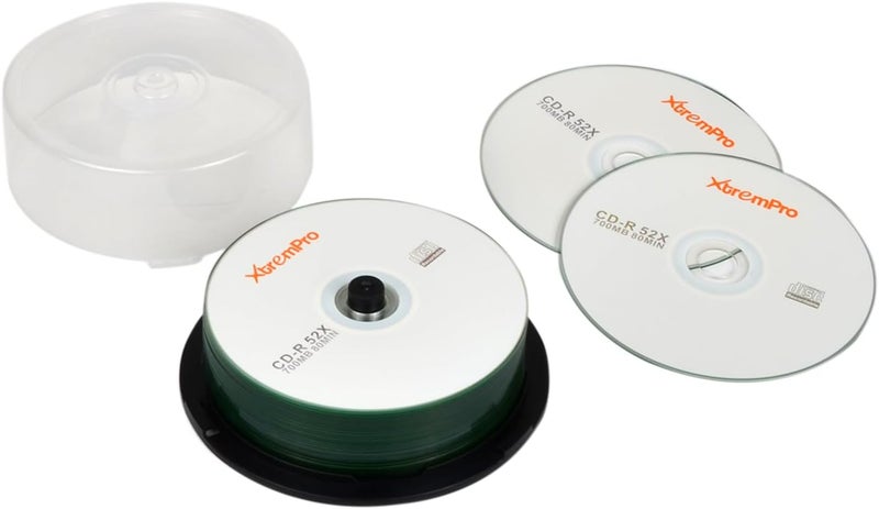 XtremPro CD-R 52X 700MB 80Min 100 Pack CD Blank Discs in Spindle (11039) - Image 2