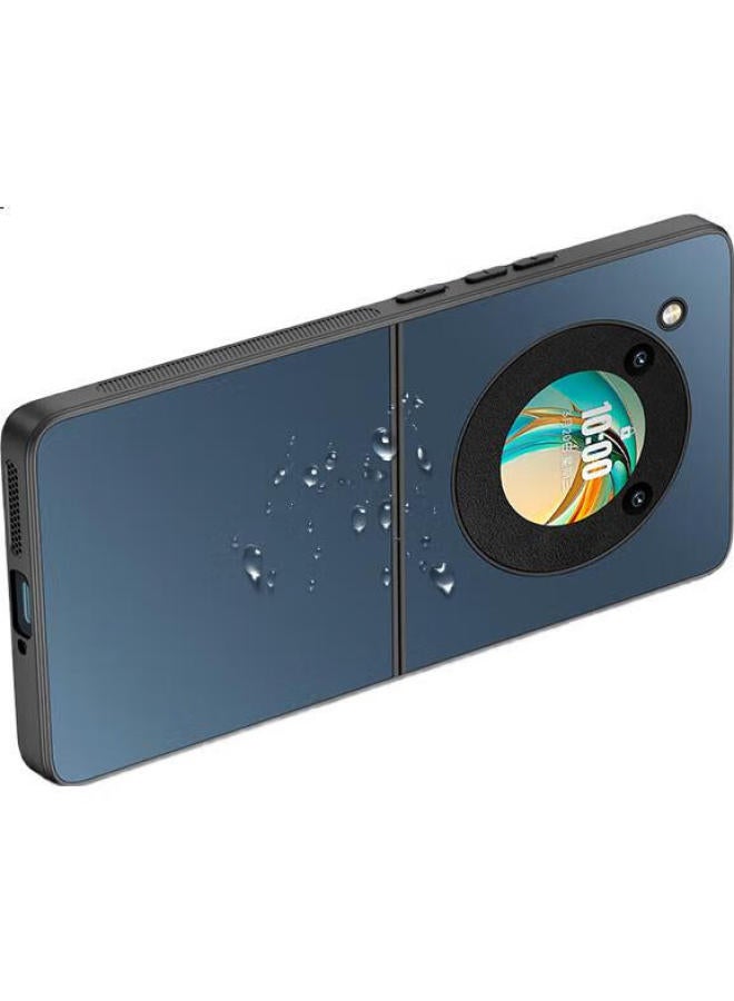 Hotfire [Ag Frosted] Case For Nubia Flip, Suitable For Nubia Flip Phone, Protective Cover, Frosted Full Coverage Ultra-Thin Shockproof Anti-Fingerprint Personalized - Graphite Black - Image 1