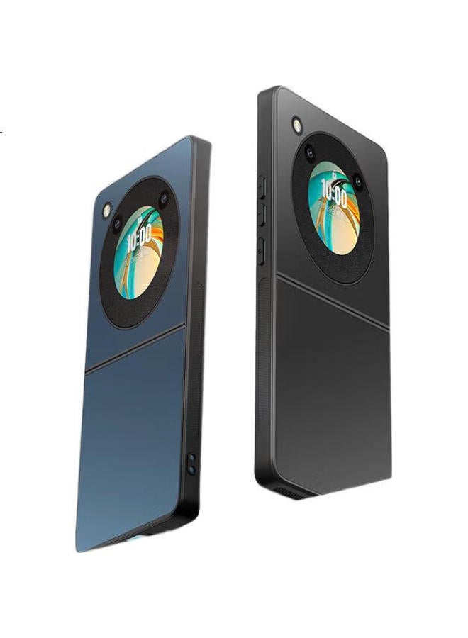Hotfire [Ag Frosted] Case For Nubia Flip, Suitable For Nubia Flip Phone, Protective Cover, Frosted Full Coverage Ultra-Thin Shockproof Anti-Fingerprint Personalized - Graphite Black - Image 3