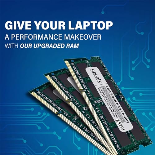 GEONIX 4GB DDR3L 1600 Mhz | ذاكرة عشوائية للابتوب لأجهزة الكمبيوتر القياسية والألعاب | 2Rx8 | 204 دبوس | (ضمان 5 سنوات) - Image 4