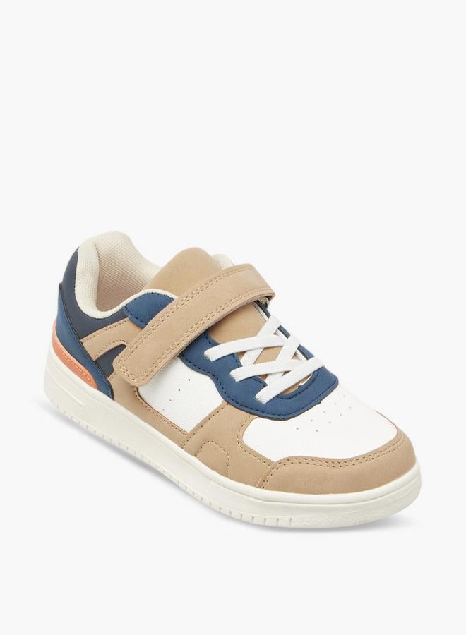 LBL by Shoexpress Boys Colourblock Sneakers with Hook and Loop Closure - SX240035K Ramadan Collection - Image 1