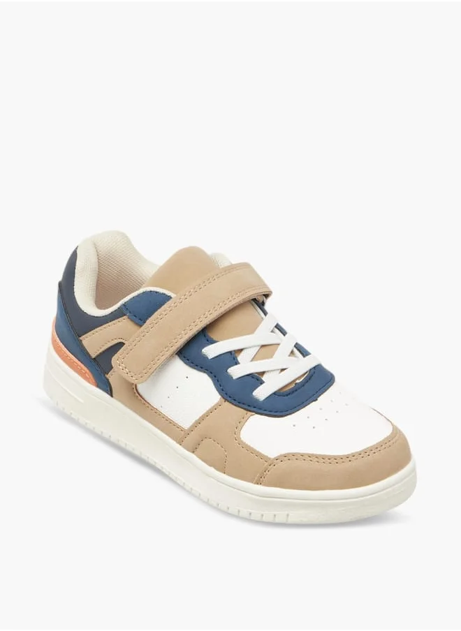 ال بي ال من شو اكسبرس Boys Colourblock Sneakers with Hook and Loop Closure - SX240035K Ramadan Collection