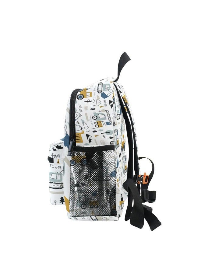 ZOEO Toddlers Backpack Kids Bookbag for Boys Girls 3-6 Years Preschool Kindergarten Cute Mini Bags with Safety Leash Daypack, A06 - Image 4