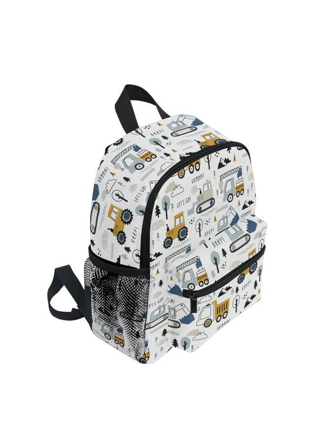 ZOEO Toddlers Backpack Kids Bookbag for Boys Girls 3-6 Years Preschool Kindergarten Cute Mini Bags with Safety Leash Daypack, A06 - Image 2