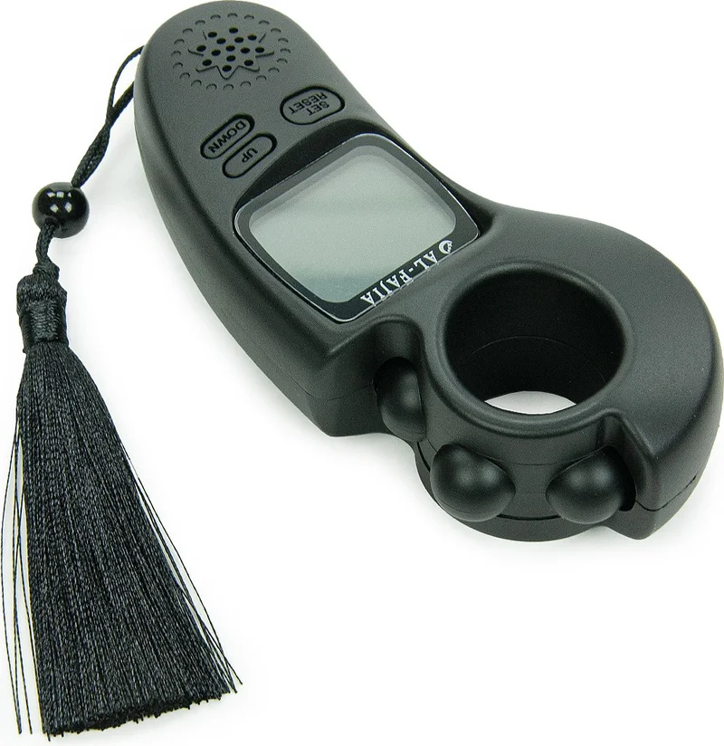 ايهفان اونلاين Ihvan Online Adhan Reading Light Sound Scrolling Al-Fajia Digital Counter Tasbih Zikirmatik Black