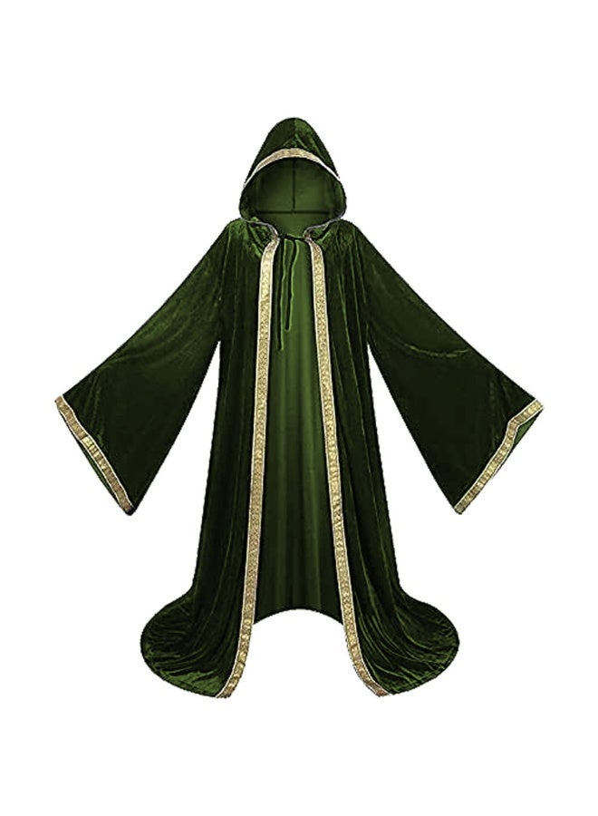 NIBEMINENT Halloween performance: Godfather of Death Cloak, 4-color printed velvet cape - Image 1