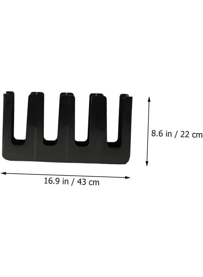 JCB CHIC Paper Cup and Lid Holder with Straw Organizer, Disposable Coffee Cup Dispenser for Countertop Coffee Station Bar Restaurant Breakroom - Image 2