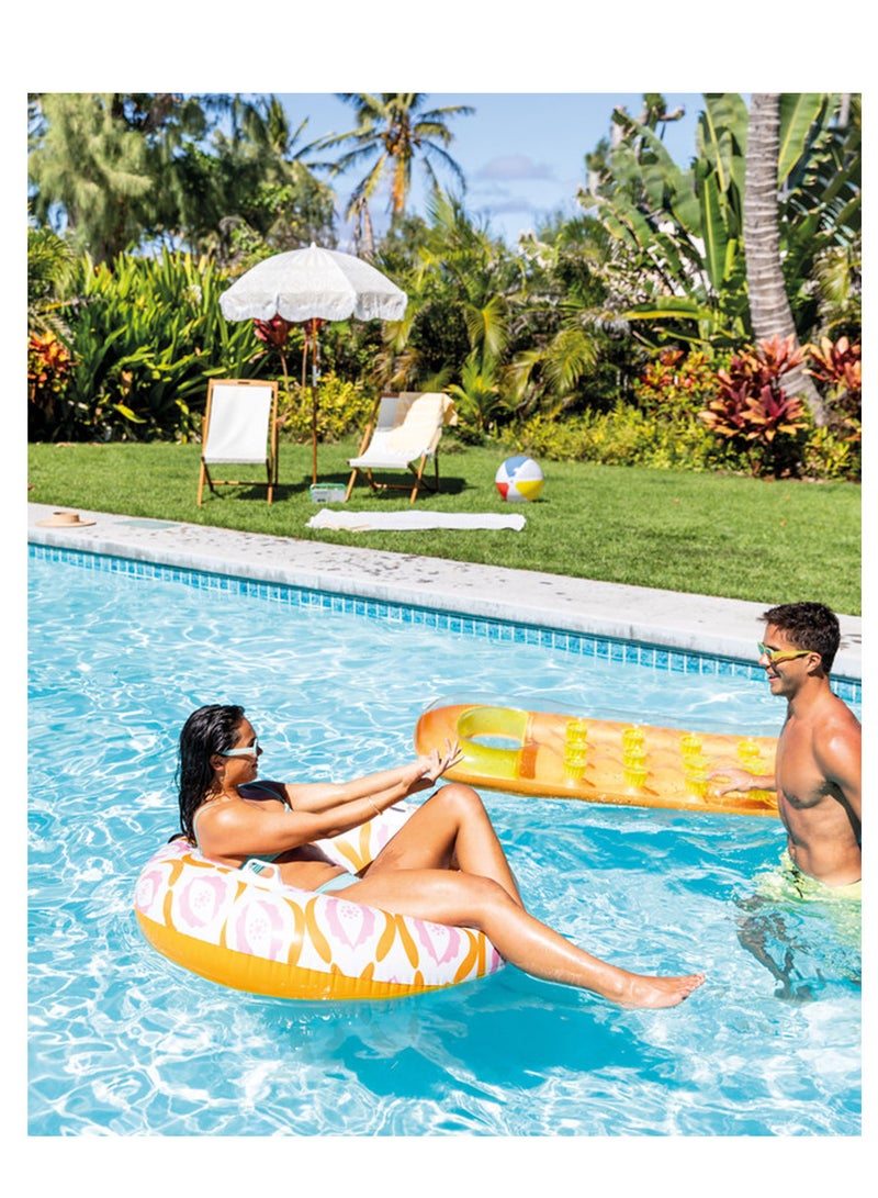 INTEX Timeless Inflatable Swim Tube 1.14m Diameter  - Image 5