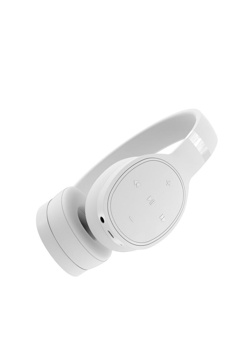 GULFLINK 500mah Bluetooth Wireless Headphones for Teens Adults White - Image 5