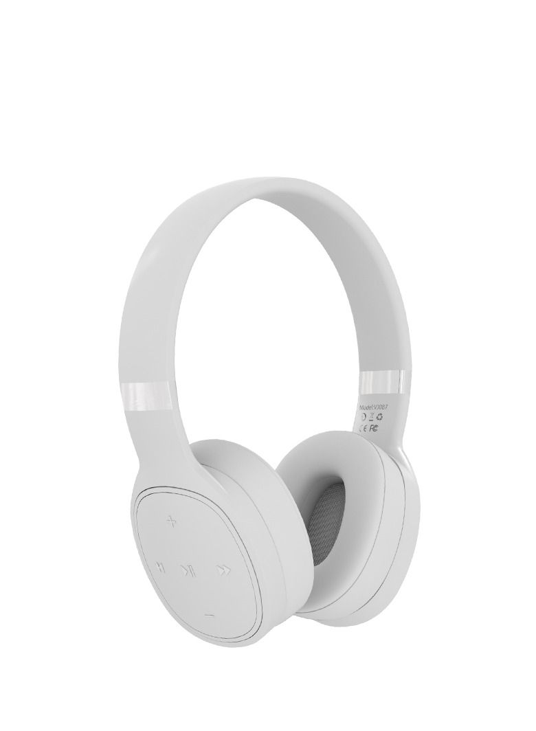 GULFLINK 500mah Bluetooth Wireless Headphones for Teens Adults White - Image 4