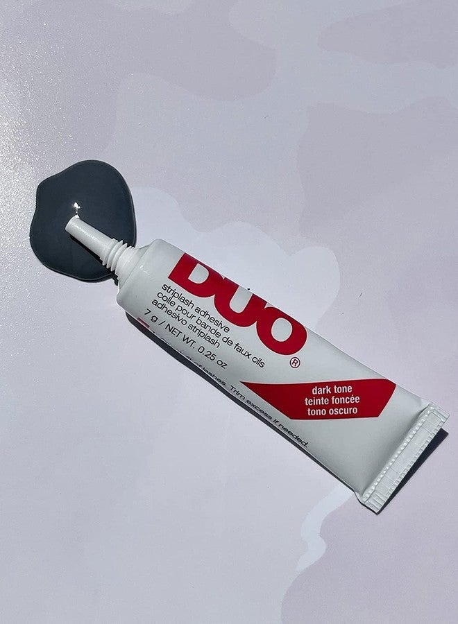 SOLDTRUE Eye-Lash Glue False Eyelash Adhesive Glue Eyelashes Extension Glue Waterproof Dark Tone Blends with Black and Brown False Lashes 1pc - Image 5