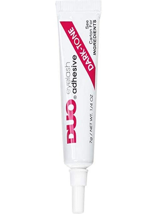 SOLDTRUE Eye-Lash Glue False Eyelash Adhesive Glue Eyelashes Extension Glue Waterproof Dark Tone Blends with Black and Brown False Lashes 1pc - Image 1