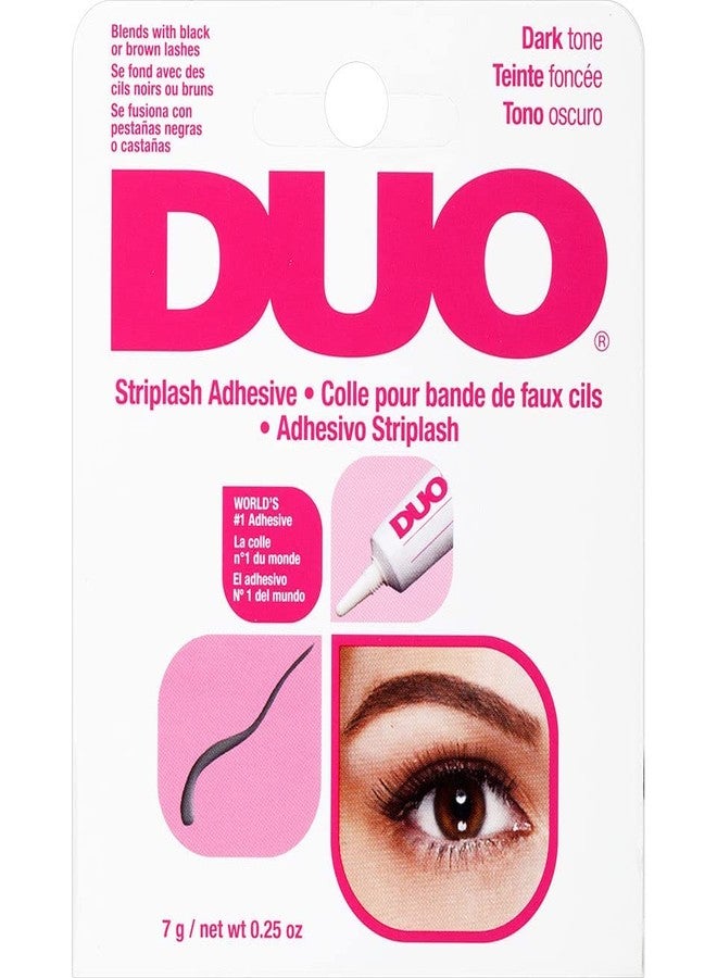 SOLDTRUE Eye-Lash Glue False Eyelash Adhesive Glue Eyelashes Extension Glue Waterproof Dark Tone Blends with Black and Brown False Lashes 1pc - Image 3