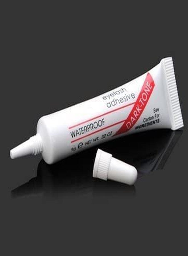 SOLDTRUE Eye-Lash Glue False Eyelash Adhesive Glue Eyelashes Extension Glue Waterproof Dark Tone Blends with Black and Brown False Lashes 1pc - Image 2