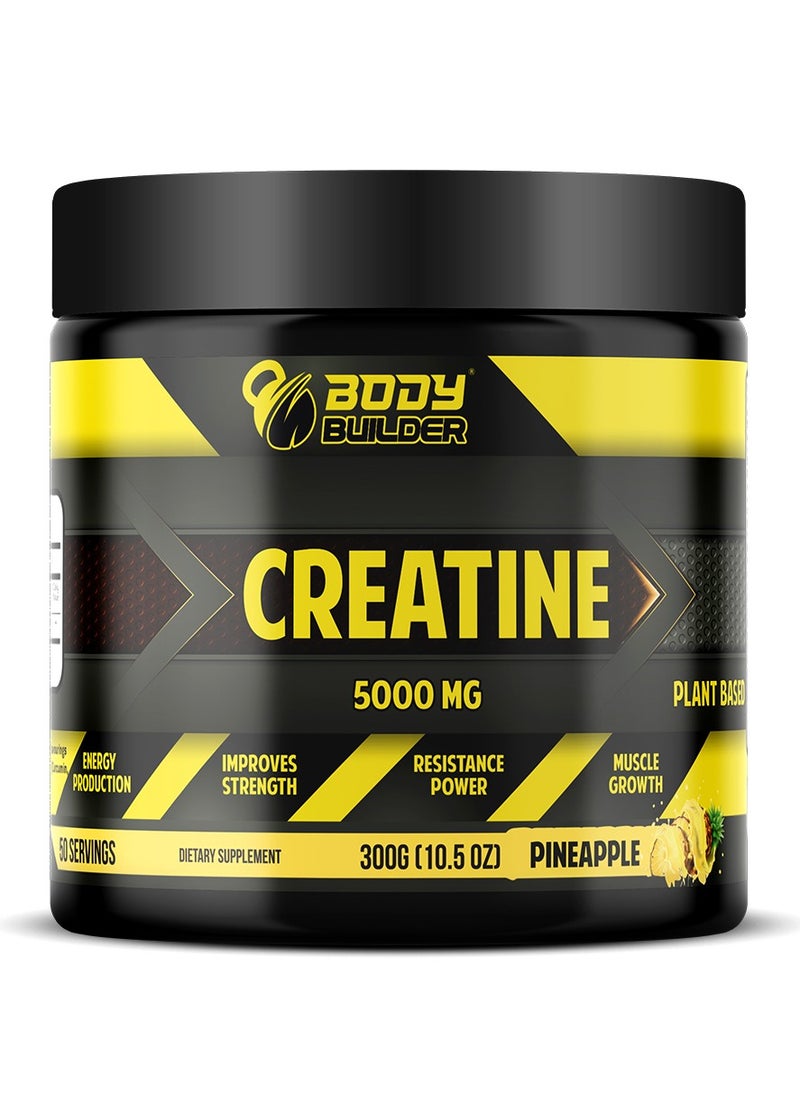 Body Builder Creatine 5000mg Pineapple Flavor  300 g  - Image 1