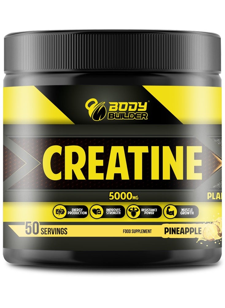 Body Builder Creatine 5000mg Pineapple Flavor  300 g  - Image 1