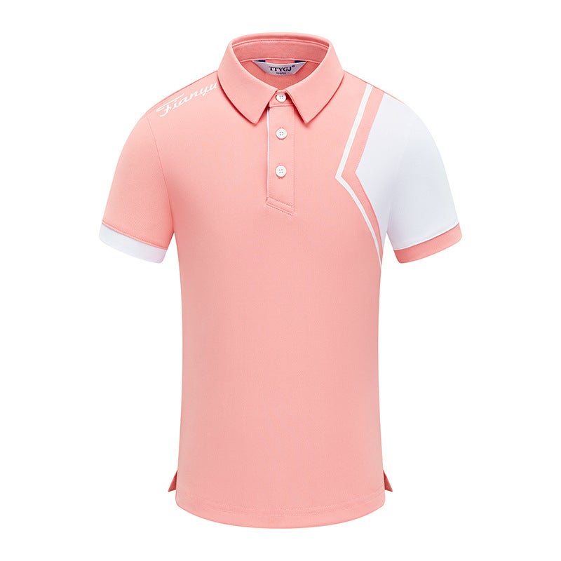 2023 new TTYGJ golf children's clothing short sleeve sports T-shirt summer Youth top quick dry clothes - Image 3