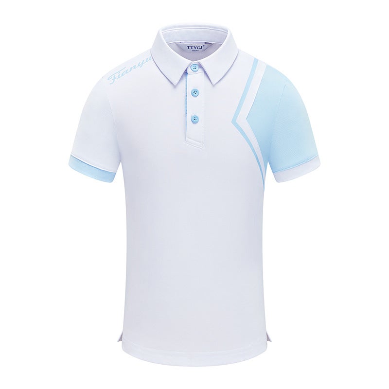 2023 new TTYGJ golf children's clothing short sleeve sports T-shirt summer Youth top quick dry clothes - Image 5