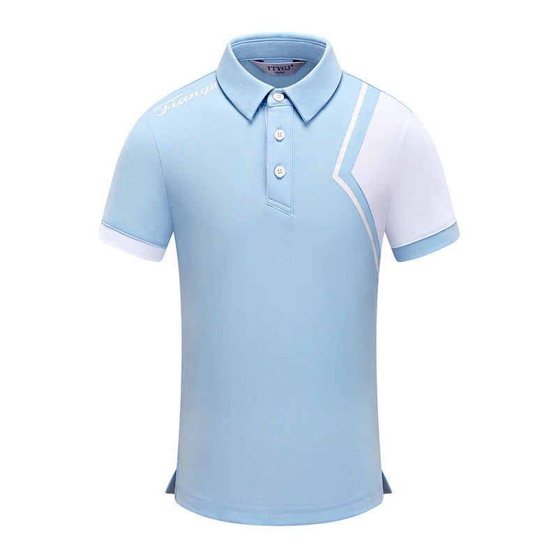 2023 new TTYGJ golf children's clothing short sleeve sports T-shirt summer Youth top quick dry clothes - Image 4