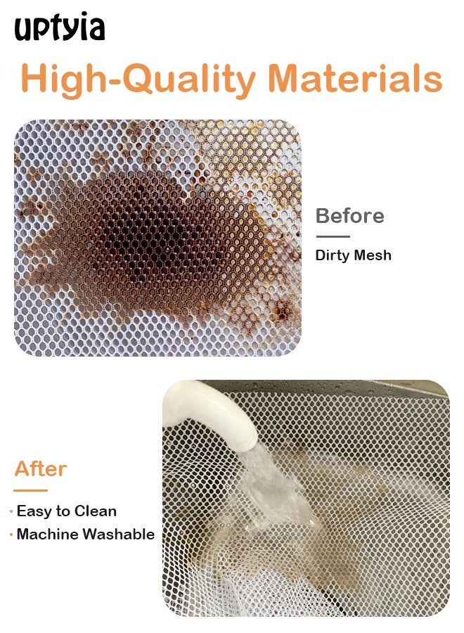 Uptyia Banister Guard Durable Child Baby Proofing Stairs Rail Safety Net Outdoor Balcony and Indoor Railing Protective Mesh - Image 3