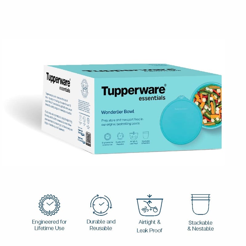 Tupperware Wonderlier Bowl 1.75 Ltr (Set of 1)  Sky Blue - Image 3