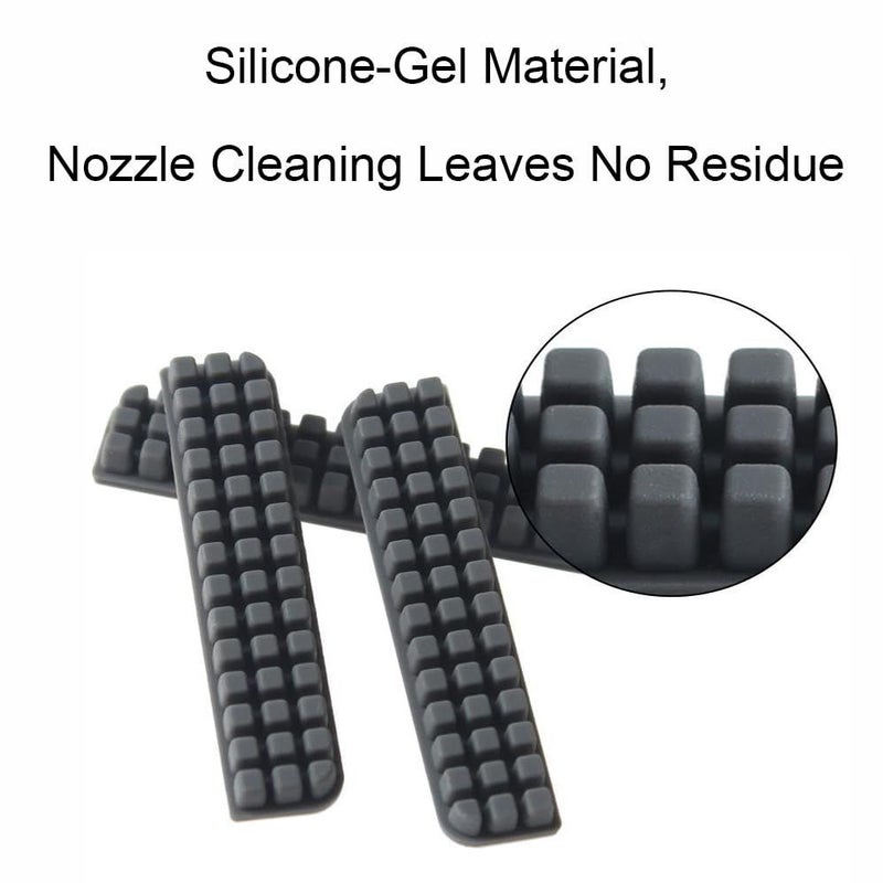 3D Printer Nozzle Cleaning Brush Kit 3 PCS Heat Resistant Adhesive Mounted for A1 and A1 Mini - Image 4