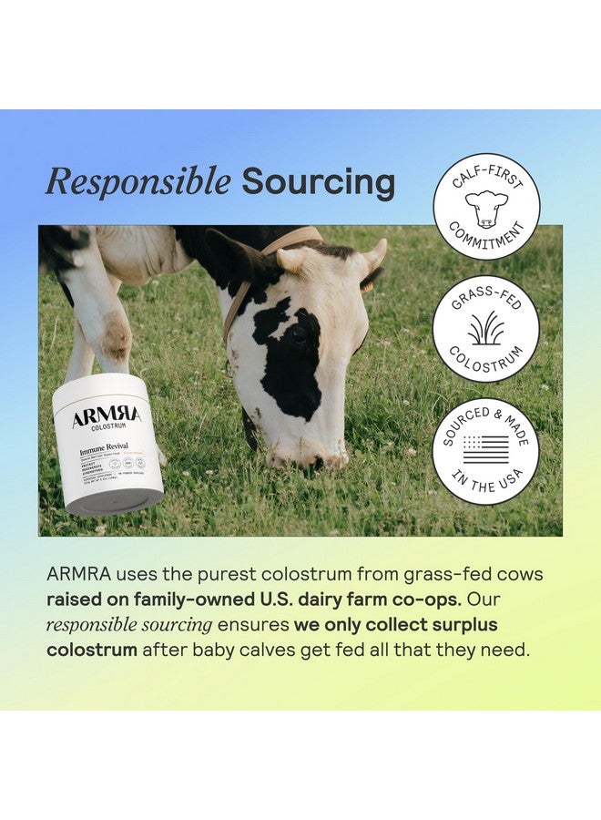 ARMRA Colostrum™ Premium Powder, Grass Fed, Gut Health Bloating Immunity Skin & Hair, Contains 400+ Bioactive Nutrients, Potent Bioavailable, Keto, Gluten & Fat Free (Unflavored | 60 Servings) - Image 5