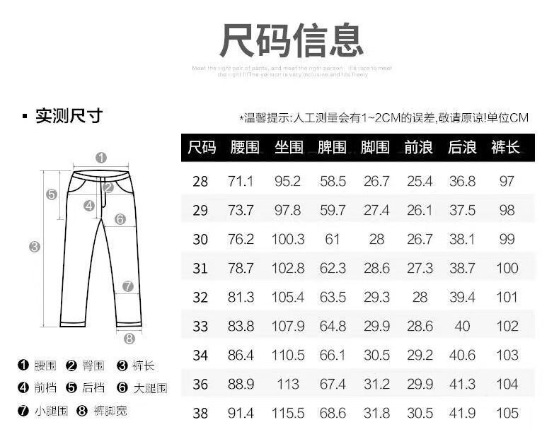 Unisex Classic Denim Jeans Loose Fit Daily Outdoor Wear - Image 5