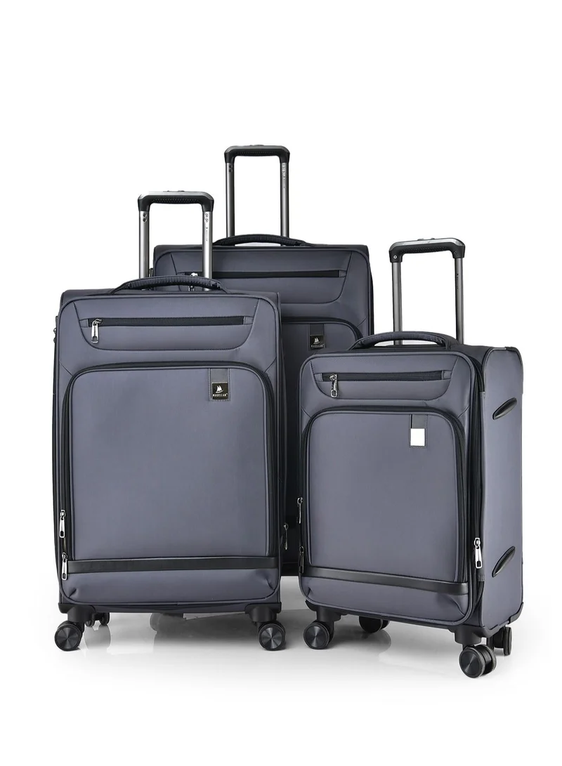 ماجلان ماجلان للجنسين حقائب قماش شنط السفر 3 قطع 9257pvc