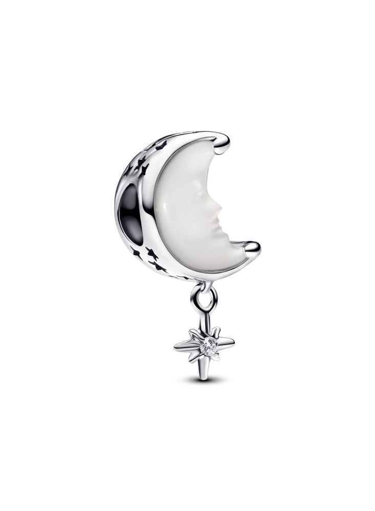 Moon & North Star Charm