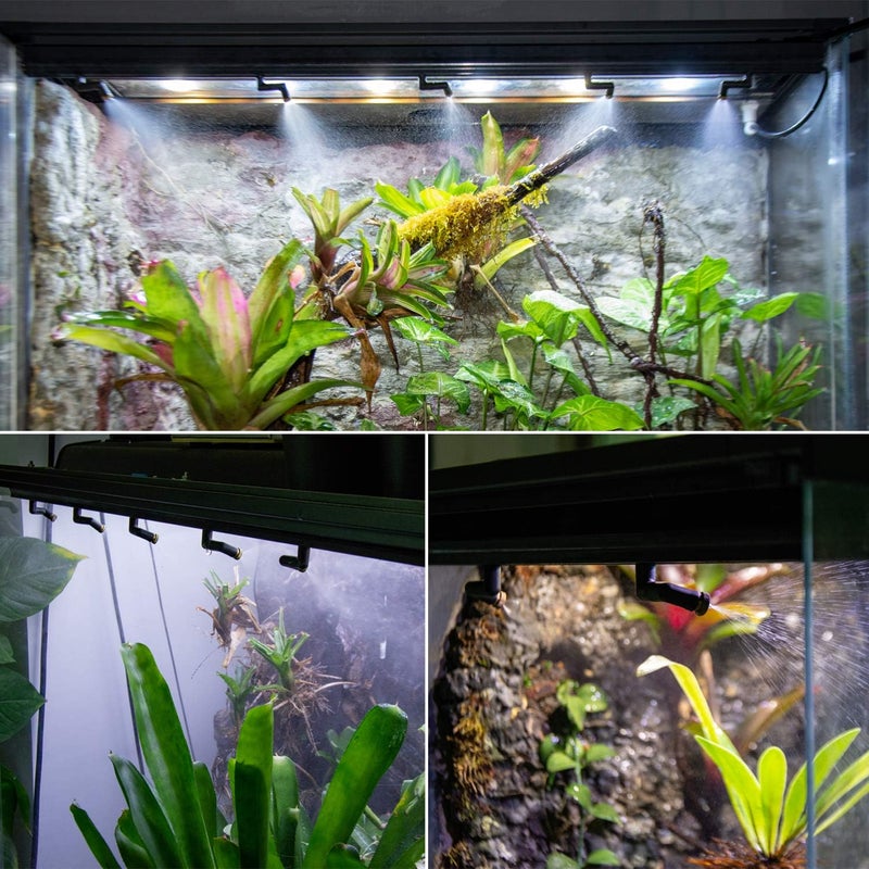 REPTIZOO 4 Pieces Spray Nozzles Adjustable Fine Misting Water for Reptiles - Image 5