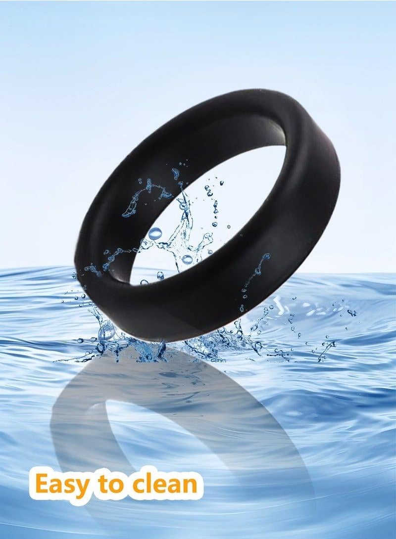 In Air 3 PCS Silicone Ring Men Sports Ring,Sports Accessories  - Image 3