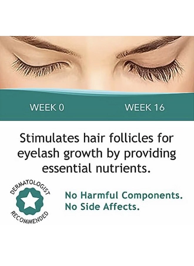 FEG Eyelash Enhancer 100% Natural- Rapid Eye Lash Growth Serum For Lash and Brow Fast Effective Growth Creates Longer & Darker Eyelashe Booster Serum  - Image 5