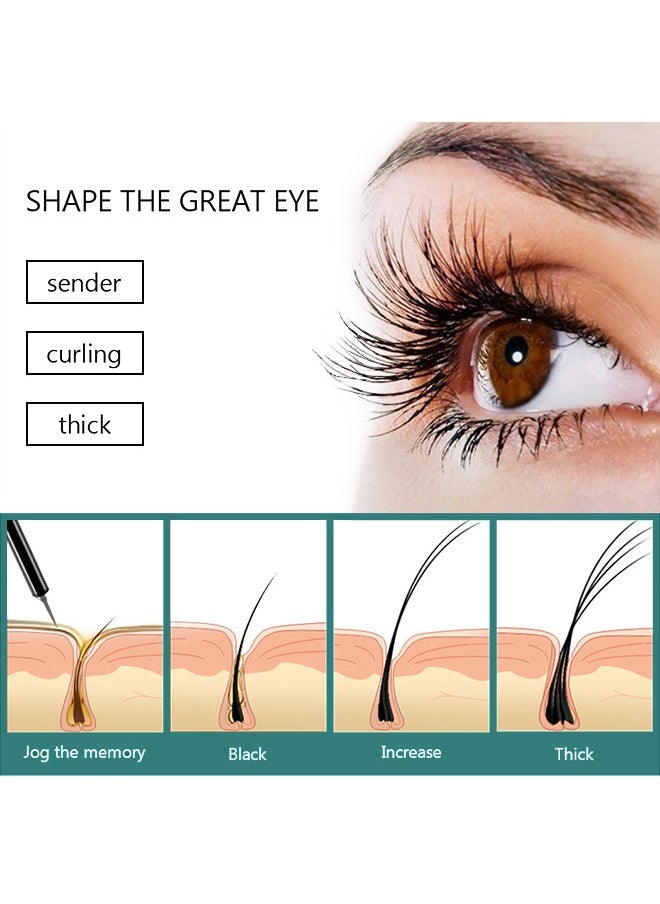 FEG Eyelash Enhancer 100% Natural- Rapid Eye Lash Growth Serum For Lash and Brow Fast Effective Growth Creates Longer & Darker Eyelashe Booster Serum  - Image 3