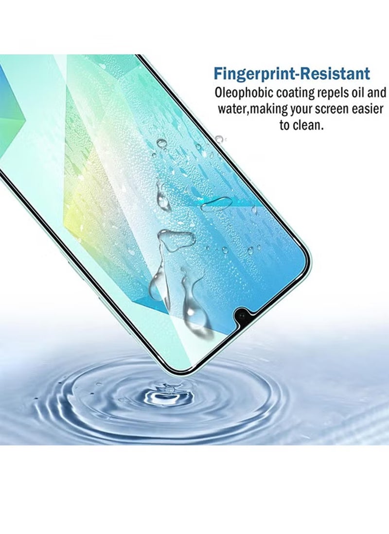 Generic - 2 Pieces Samsung Galaxy A16 Tempered Glass Screen Protector – High Transparency, Delicate Touch, Anti-Explosion, Smooth Arc Edges, Easy Installation, Screen Protector for Samsung Galaxy A16 - Image 1