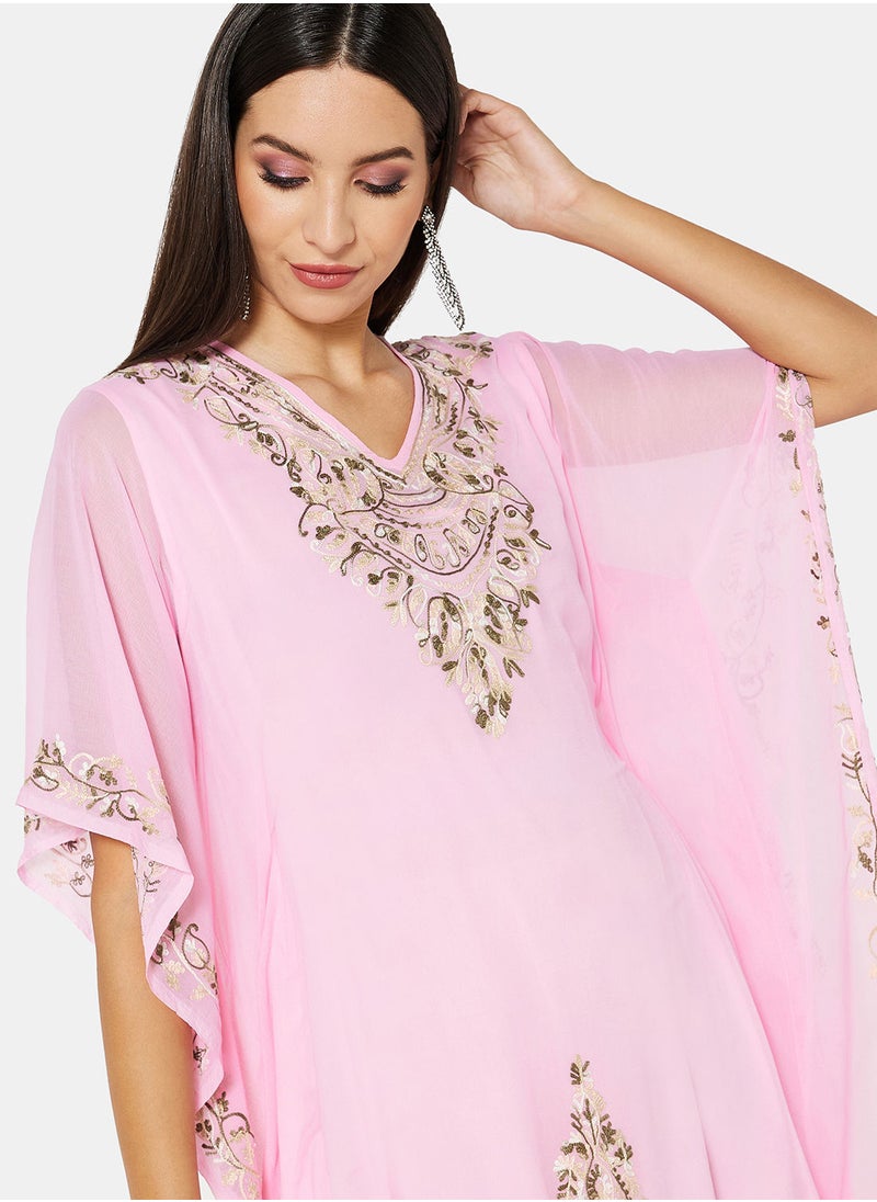 ARABIAN CLOSET EMBROIDERED KAFTAN  - Image 4
