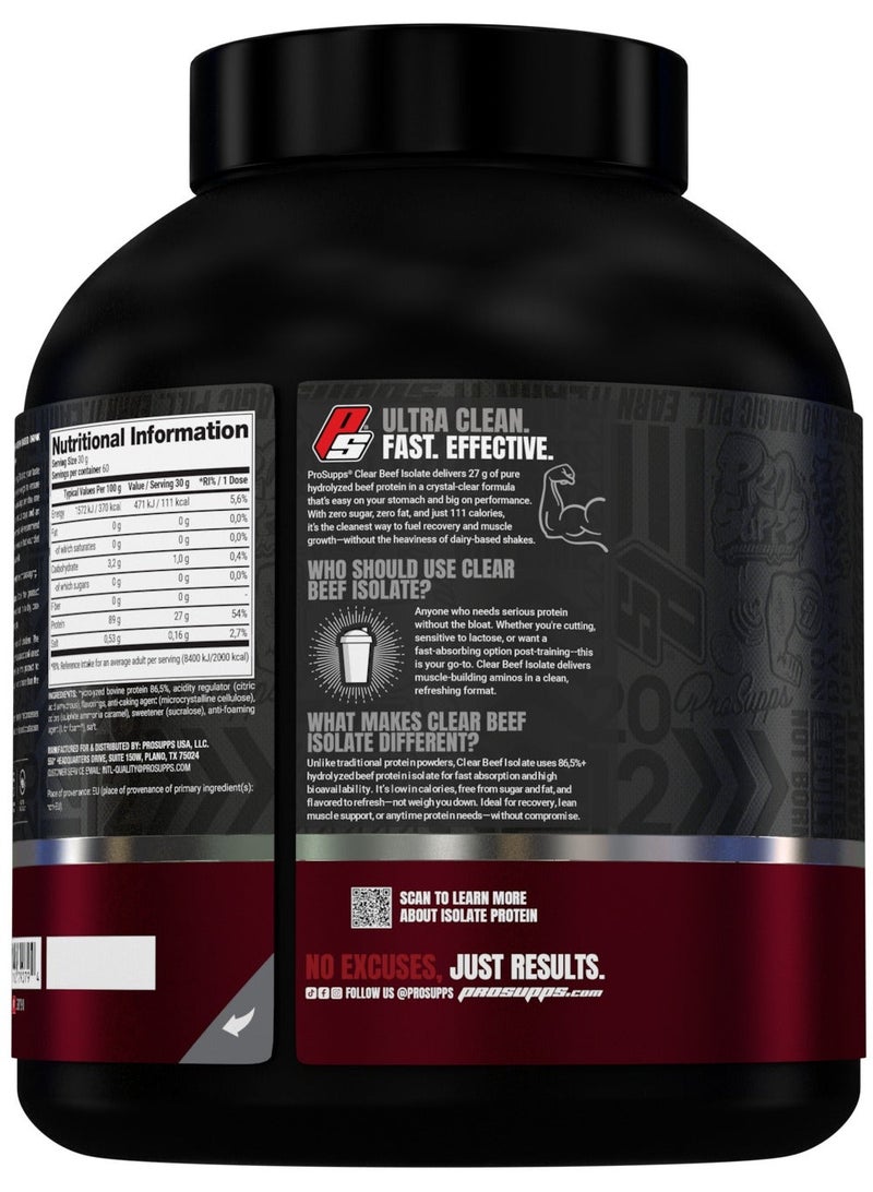 ProSupps Beef Protein Isolate powder 4lb Cola Lime - Image 3