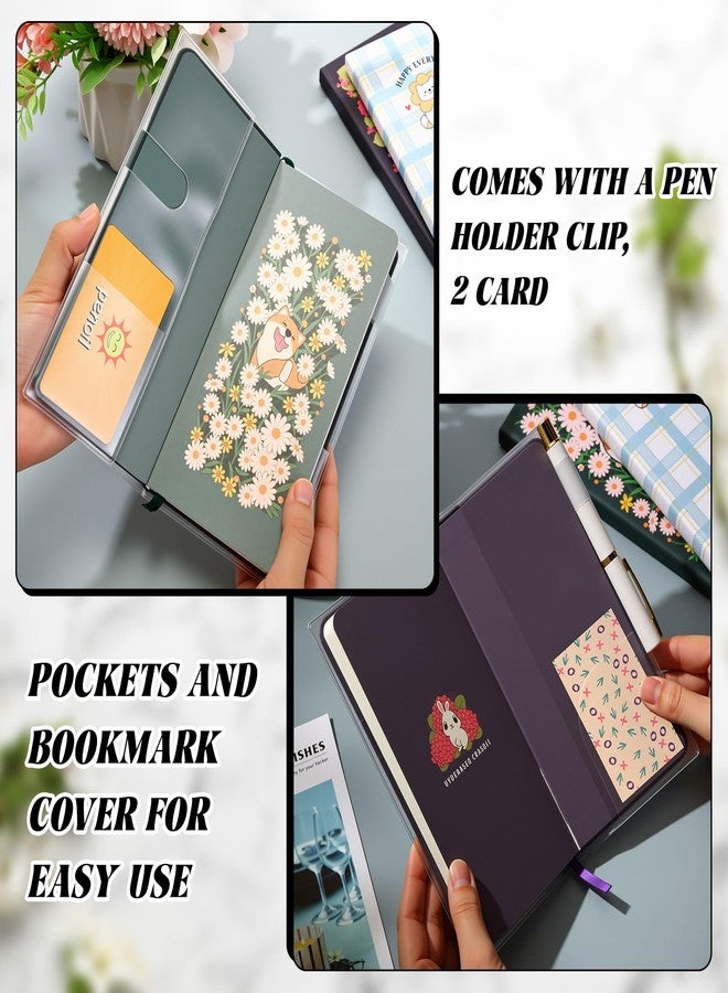 Tinlade 2 Pieces Clear Plastic Cover Compatible with Weeks, 8.03 x 7.68 Inches Planner Cover Protector with 120 Color Tabs, Transparent PVC Notebook Plastic Protecting Sleeves for Book(Colored) - Image 5
