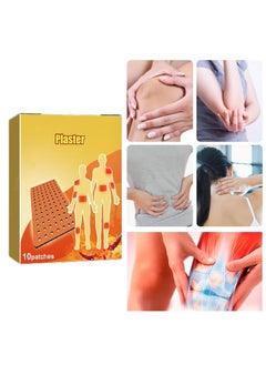 Excefore 10PCS Pain Relief Patches, Herbal Arthritis Pain Patches, Heat Patches for Back Knee Joint Neck Shoulder  - Image 5