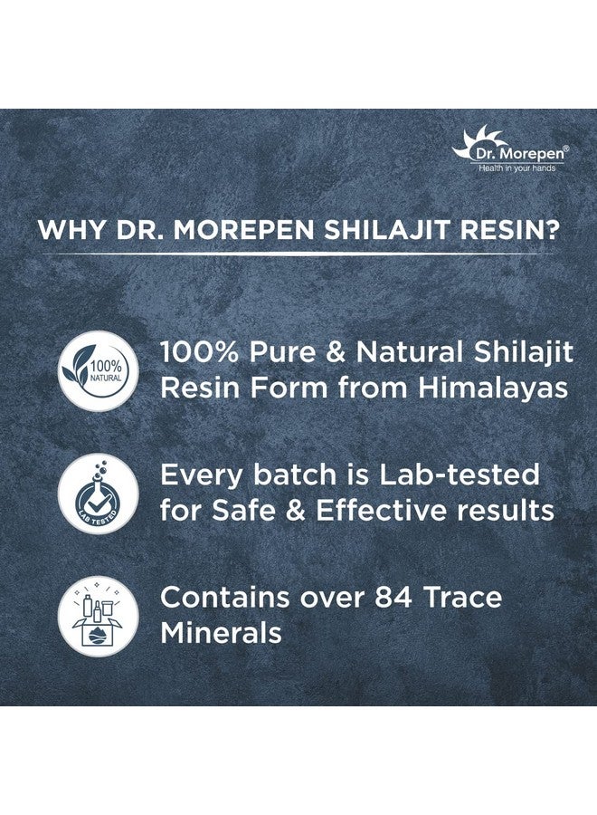 DR. MOREPEN Shilajit Resin | 100% Pure Himalayan Extract | Natural & Safe | 15gm - Image 4