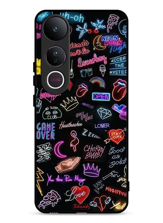 Tolwak Vivo V50 Lite Protective Case Cover Accept The Mystery