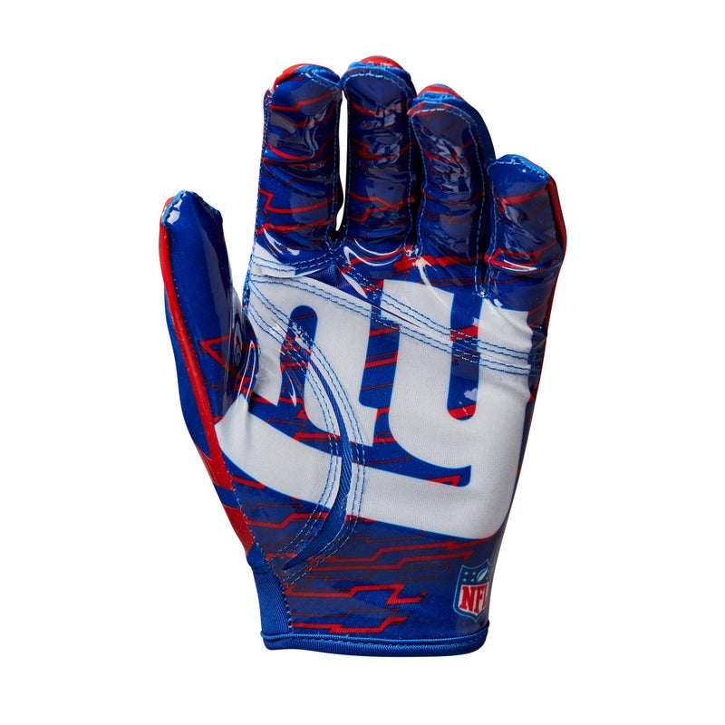 Wilson NFL Stretch Fit Football Gloves - Adult, New York Giants - Image 2