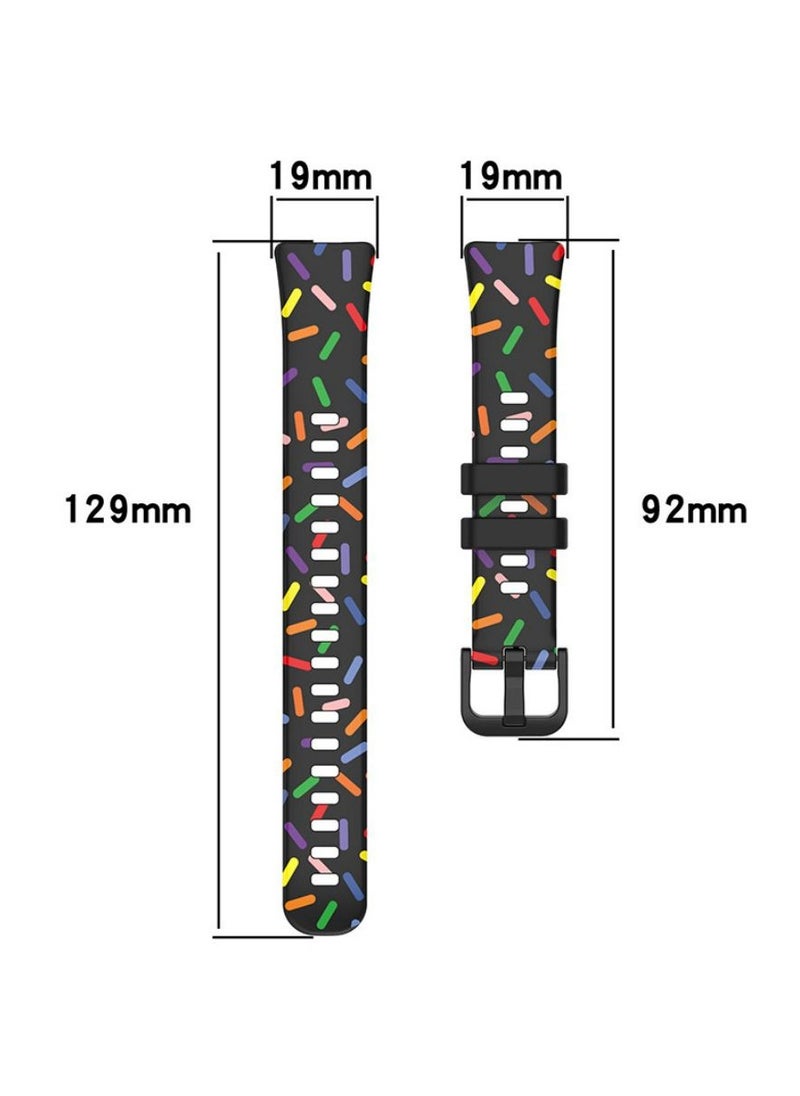 HW - 4Pcs Silicone Watchband For Huawei Band 8 Huawei Band 9 Strap SmartWatch WristbandBracelet Wriststrap Sport Replacement - Image 1