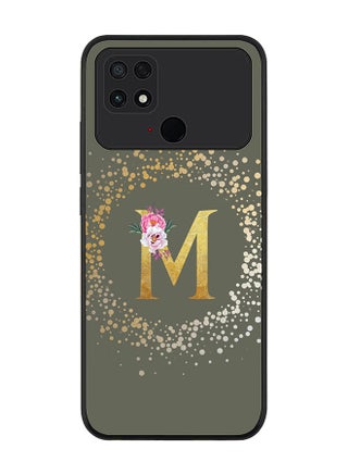 Rugged Black edge case for Xiaomi Poco C40 Slim fit Soft Case Flexible Rubber Edges TPU Gel Thin Cover - Custom Monogram Initial Letter Floral Pattern Alphabet - M (Olive Green) - pzsku/Z554D4C2C059D49180B4FZ/45/_/1673885542/00d4e1e7-906a-4bf1-b8f0-61d5d647a795