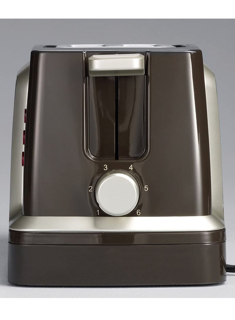 Severin 2-Slice automatic pop-up bread toaster 820w AT 2223 black/silver - Image 2