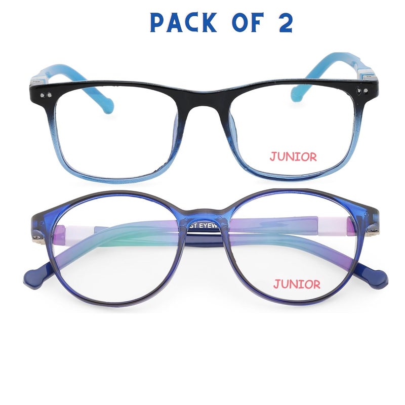 Vast Junior For Kids Age 6-10 yrs Eyeglasses For Eye Protection | Round - Image 2