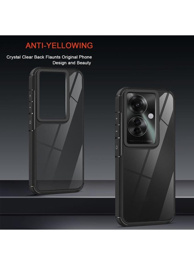 اس-توب جراب لهاتف OPPO F25 Pro 5G مصنوع من مادة الأكريليك والبولي يوريثين الحراري الشفافة المقاومة للصدمات - Image 5