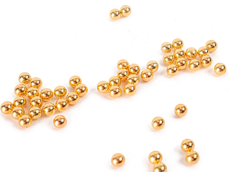 Sooyee Art Faux Pearls 1700-Pcs Loose Beads no Hole 1.1 Lbs (8mm,Ivory) for Vase Fillers, Table Scatter, Wedding, Birthday Party Home Decoration - Image 4